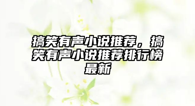 搞笑有聲小說推薦，搞笑有聲小說推薦排行榜最新