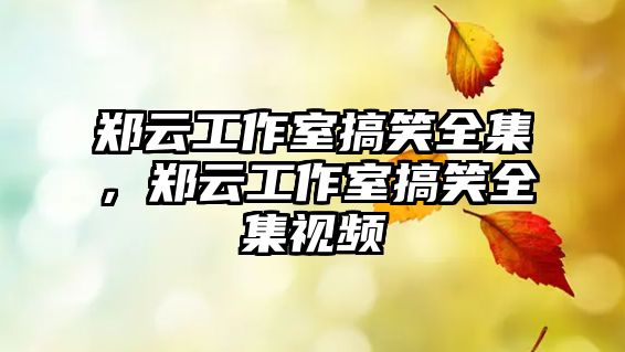 鄭云工作室搞笑全集，鄭云工作室搞笑全集視頻