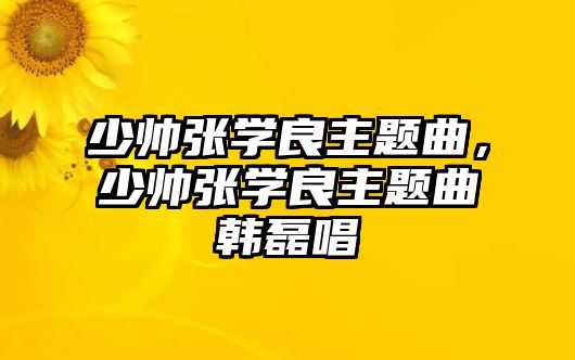 少帥張學(xué)良主題曲，少帥張學(xué)良主題曲韓磊唱